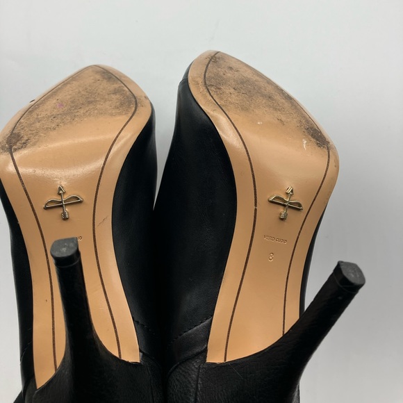 Pour La Victoire Lace Up Heeled Booties Size 8 - Picture 8 of 13